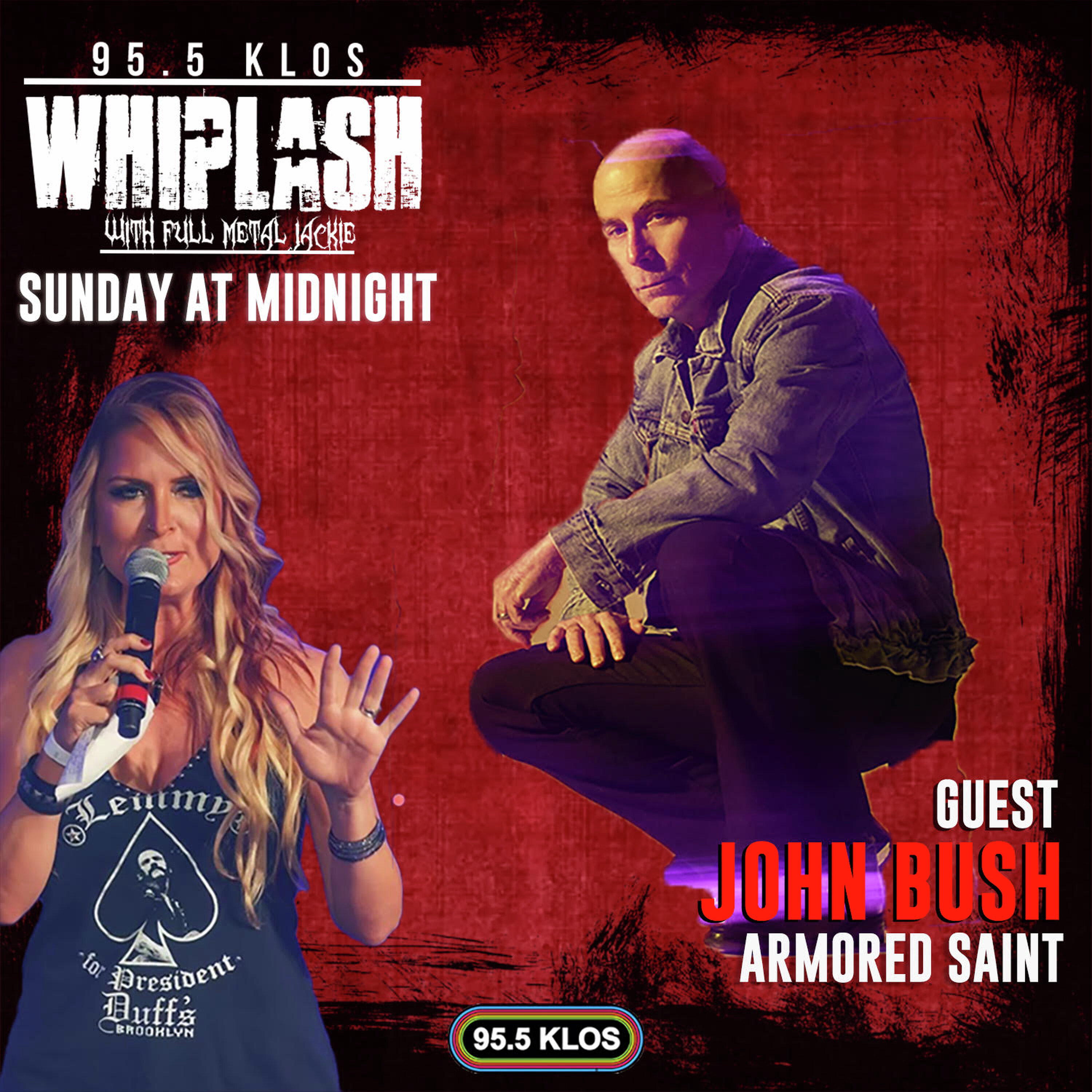 John Bush on Whiplash w/ Full Metal Jackie 5/31/26 episode artwork