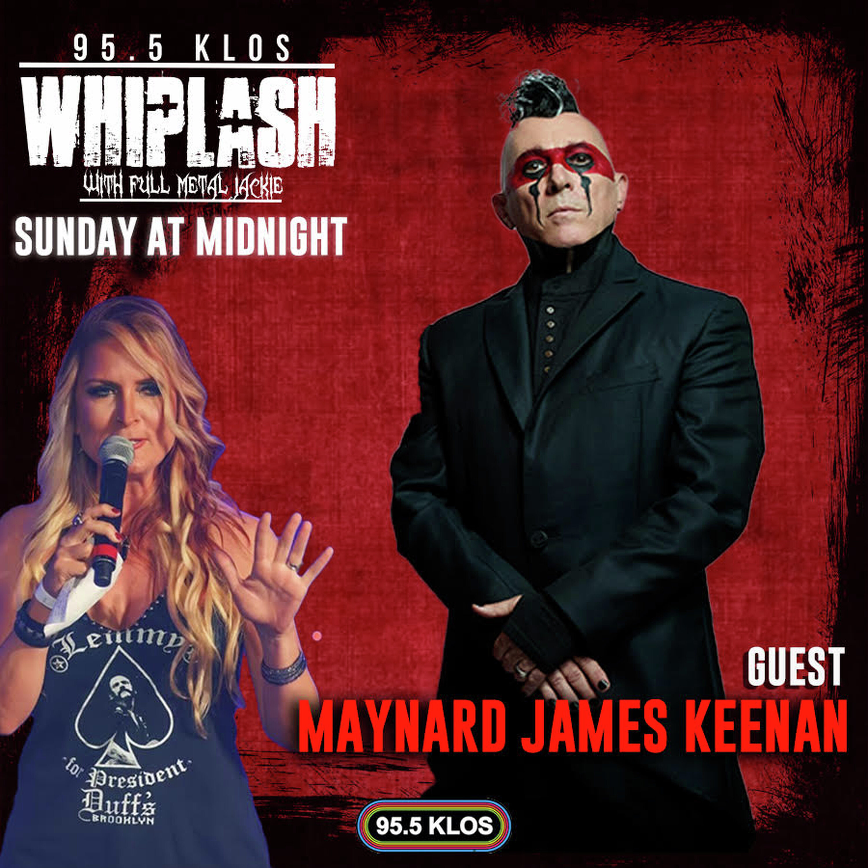 Maynard James Keenan on Whiplash w/ Full Metal Jackie 3/1/26 episode artwork