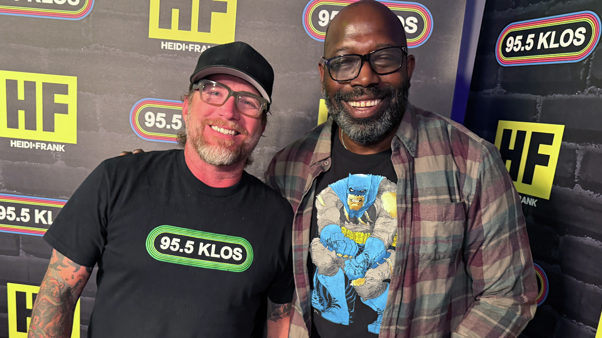 Heidi and Frank with guest Bruce Jingles  