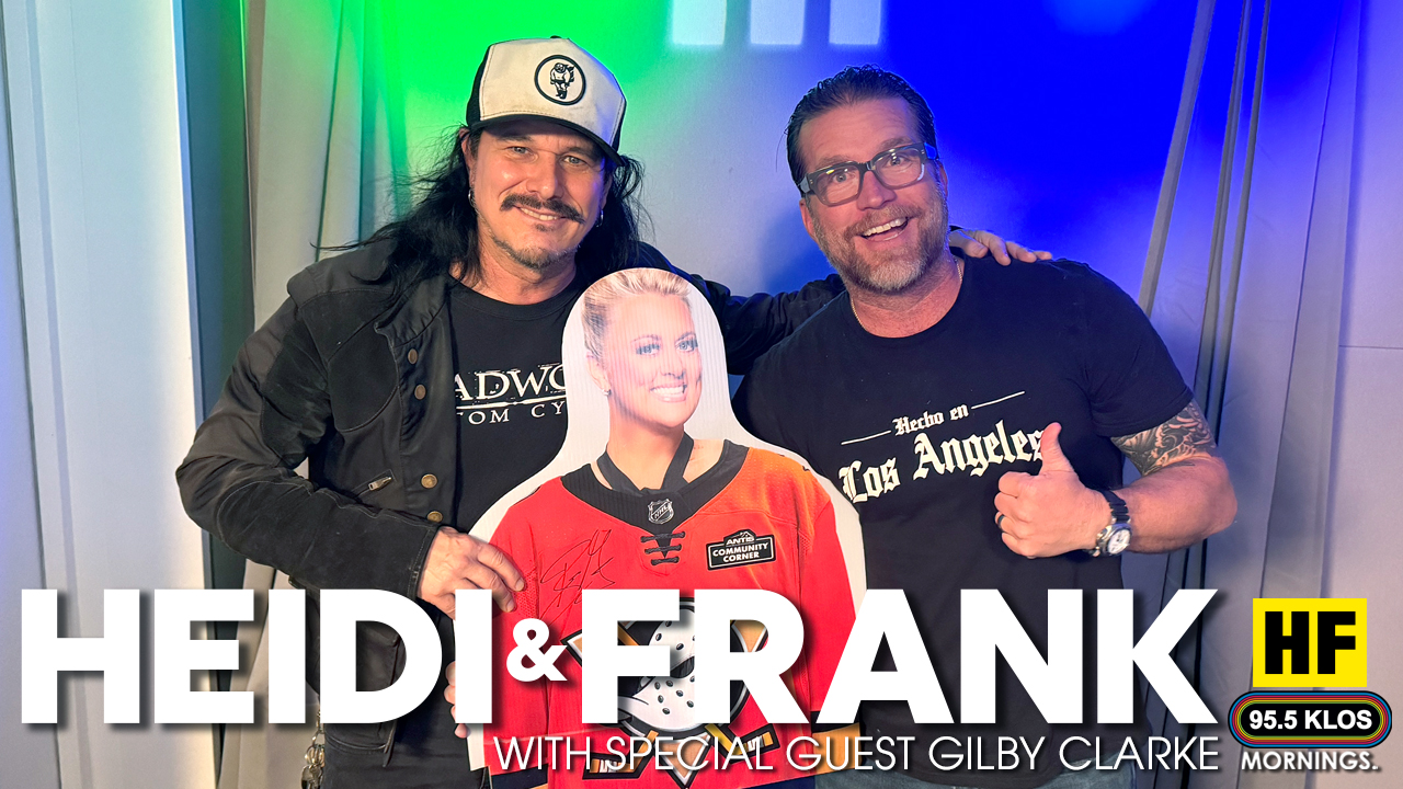 Heidi and Frank with guest Gilby Clarke