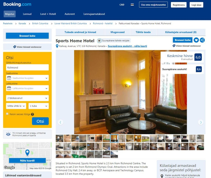 非法民宿再次在列治文出现