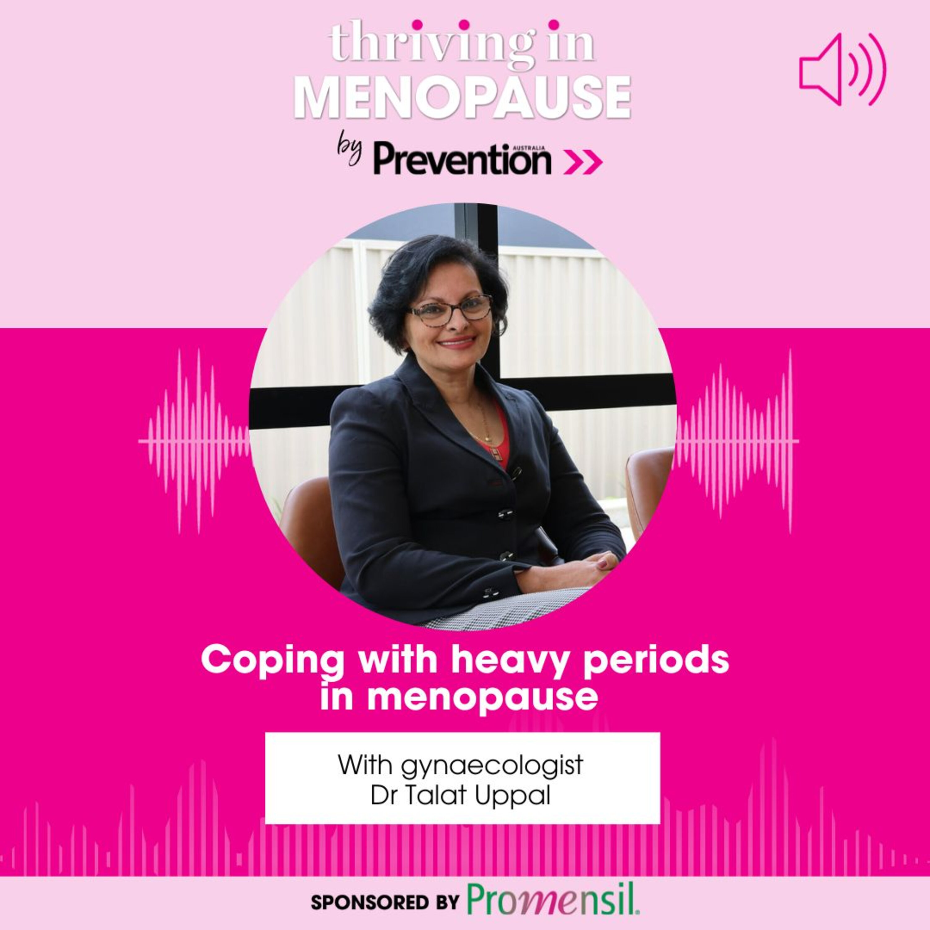 S8E3: S8 Ep 03 Coping with heavy periods in menopause