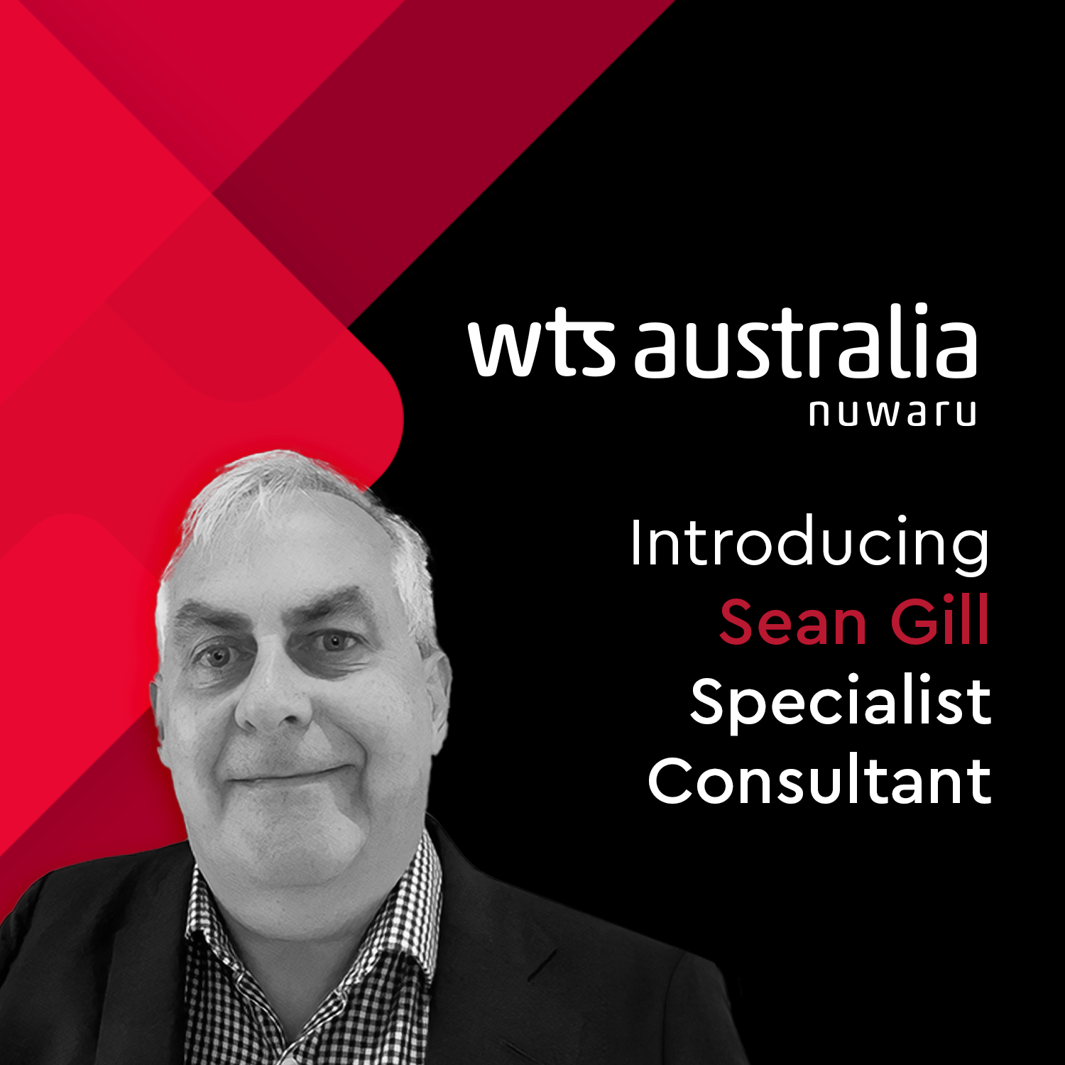 WTS Australia | Who are we: Sean Gill_Specialist Consultant | Corporate Tax episode artwork