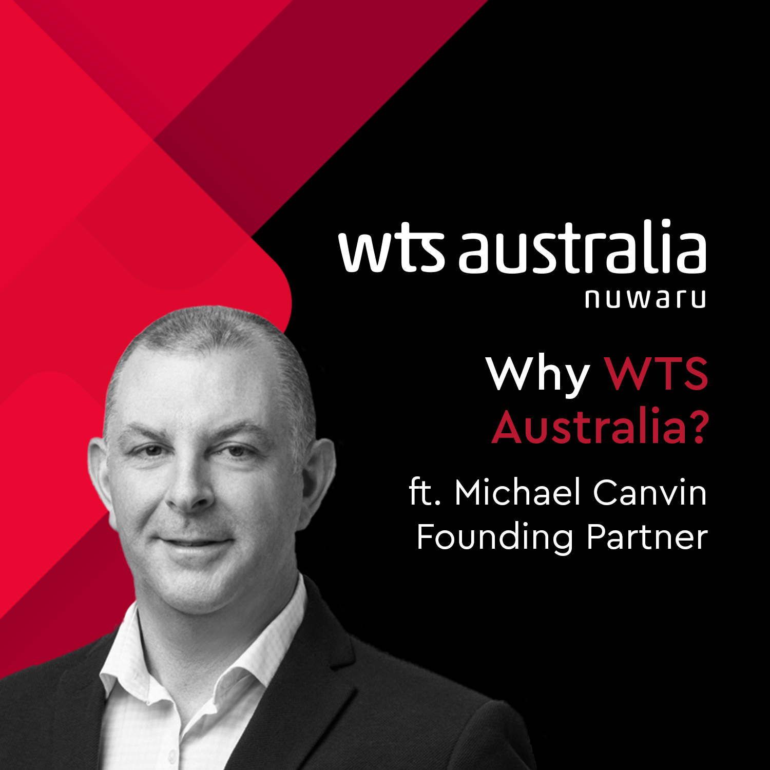 WTS Australia | Firm Pitch: Michael Canvin Partner | Tax Governance episode artwork