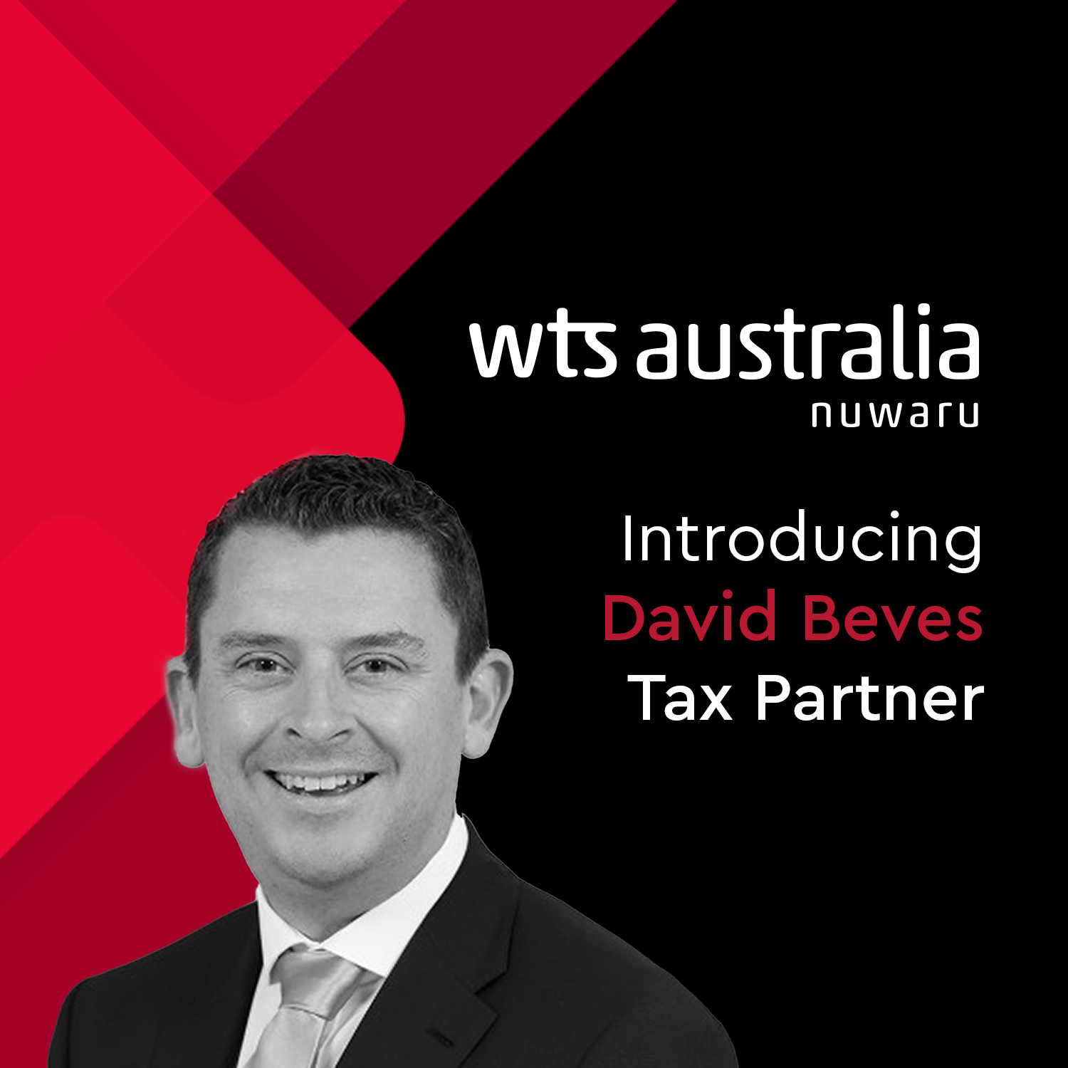 WTS Australia | Who are we: David Beves, Partner | Corporate Tax episode artwork