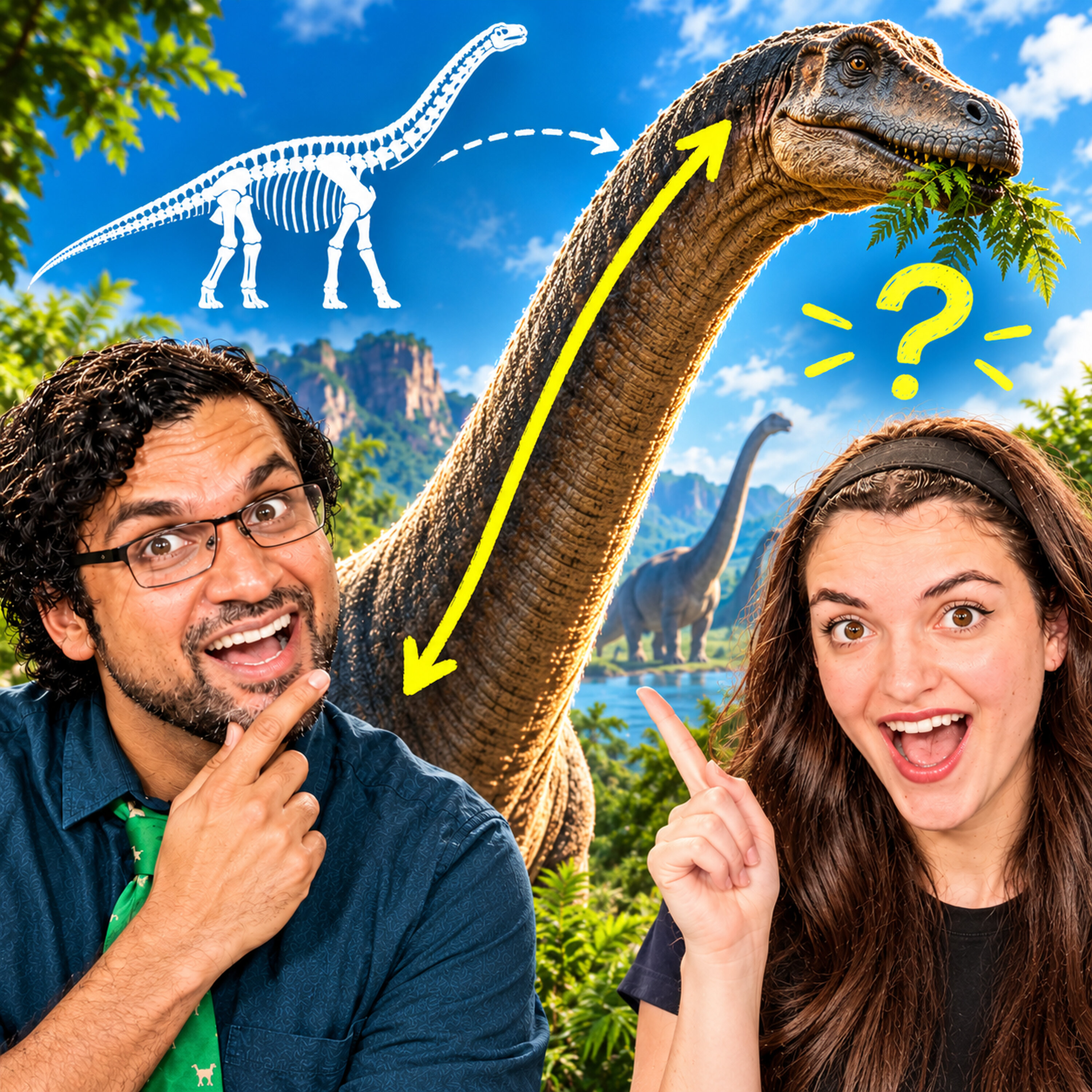 Dinosaurs with necks full of air with Mike Taylor