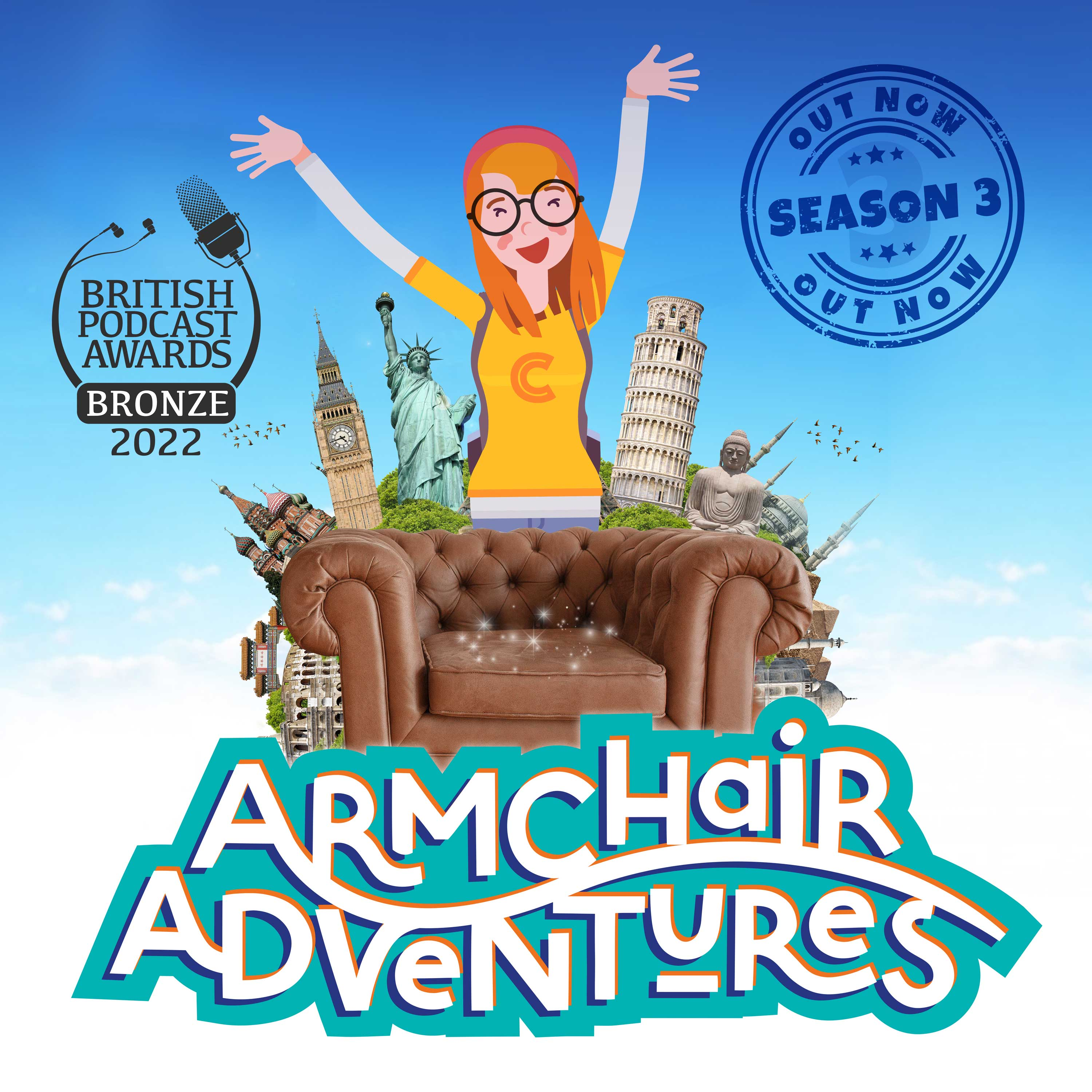 Armchair Adventures:  A Join-In Story Podcast for Kids