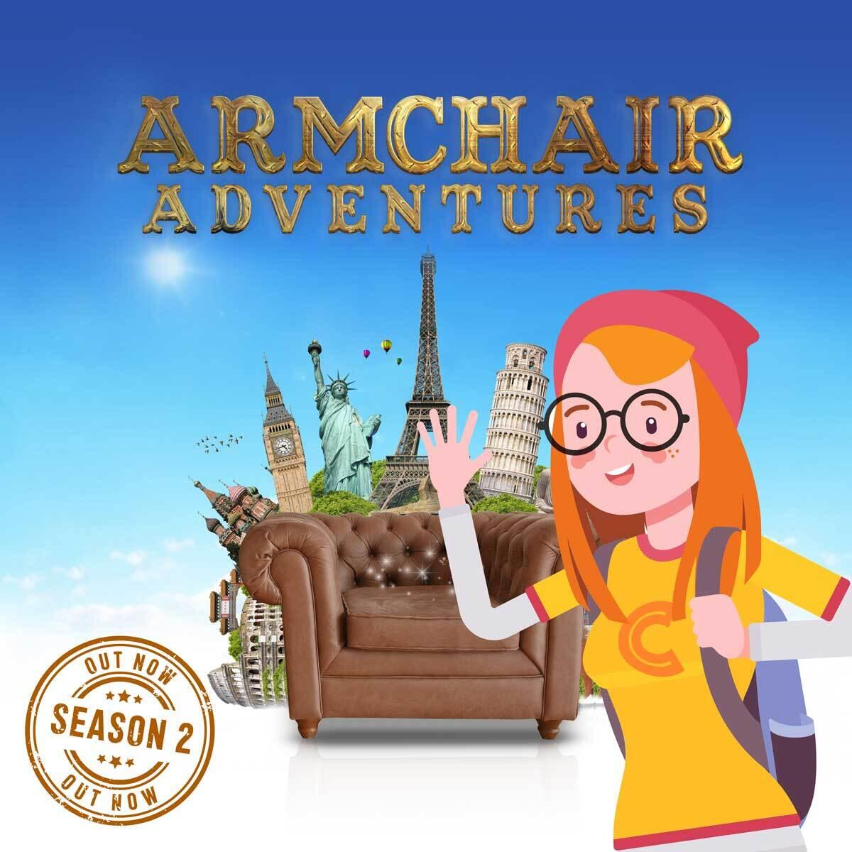 Armchair Adventures:  A Join-In Story Podcast for Kids