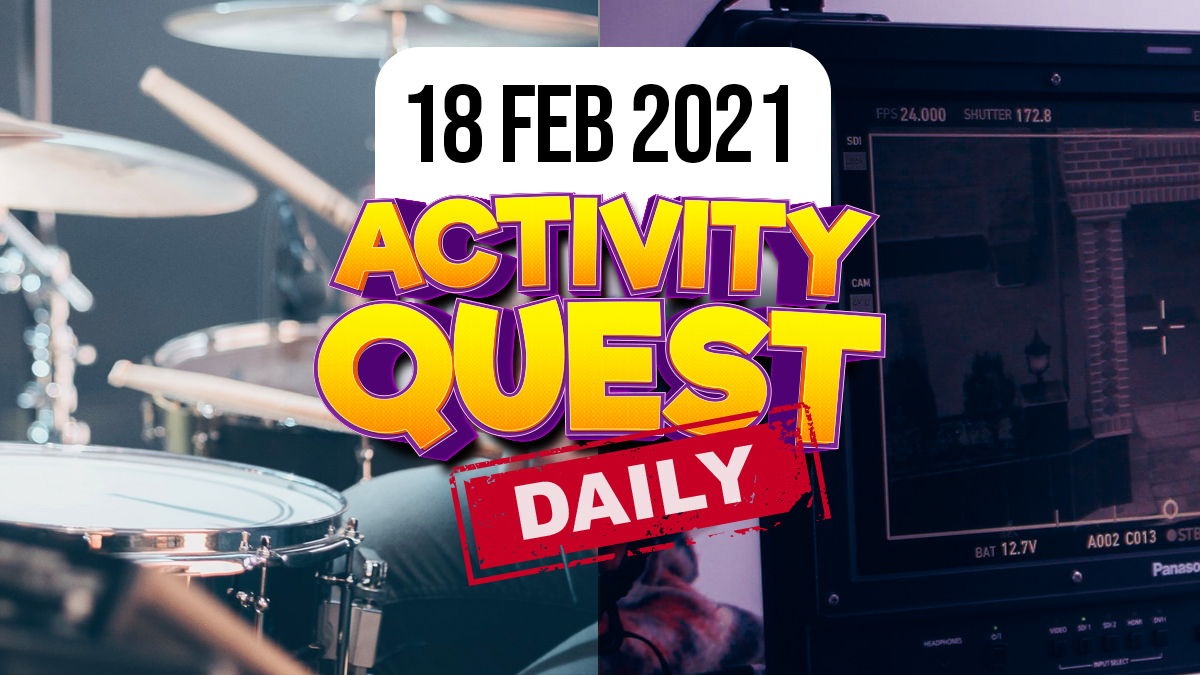 Playing drums and making TV pilots