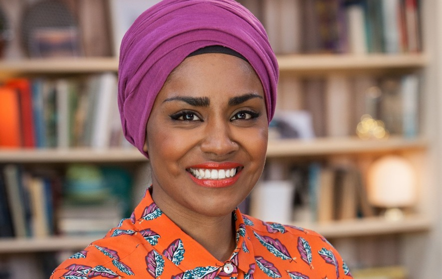 Nadiya Hussain on Bake Me a Festive Story