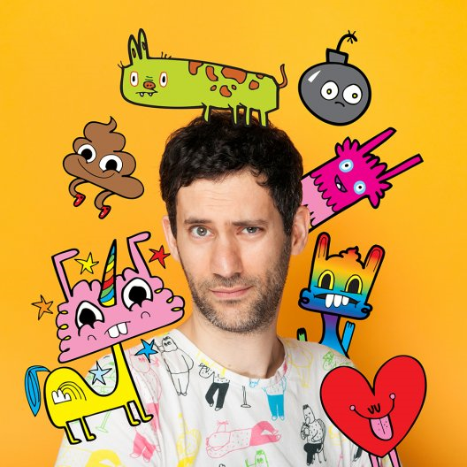 Jon Burgerman on Rhyme Crime