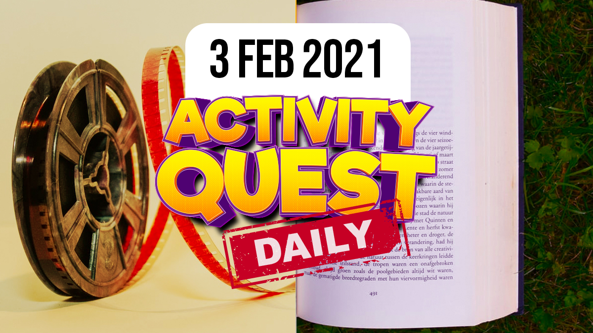 Writing a diary and watching international movies