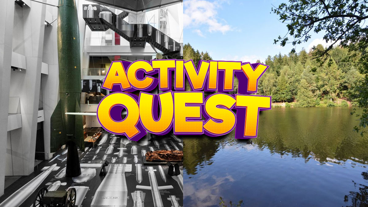 Imperial War Museum and forest exploring