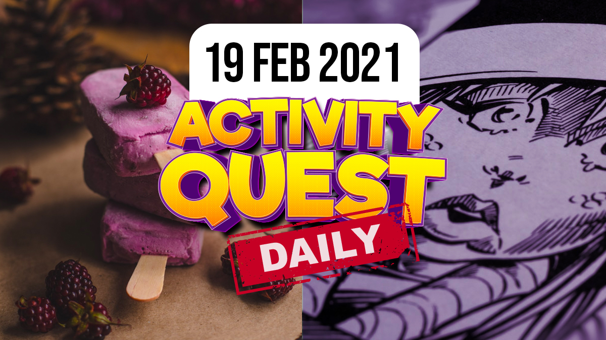 Writing songs and making comics