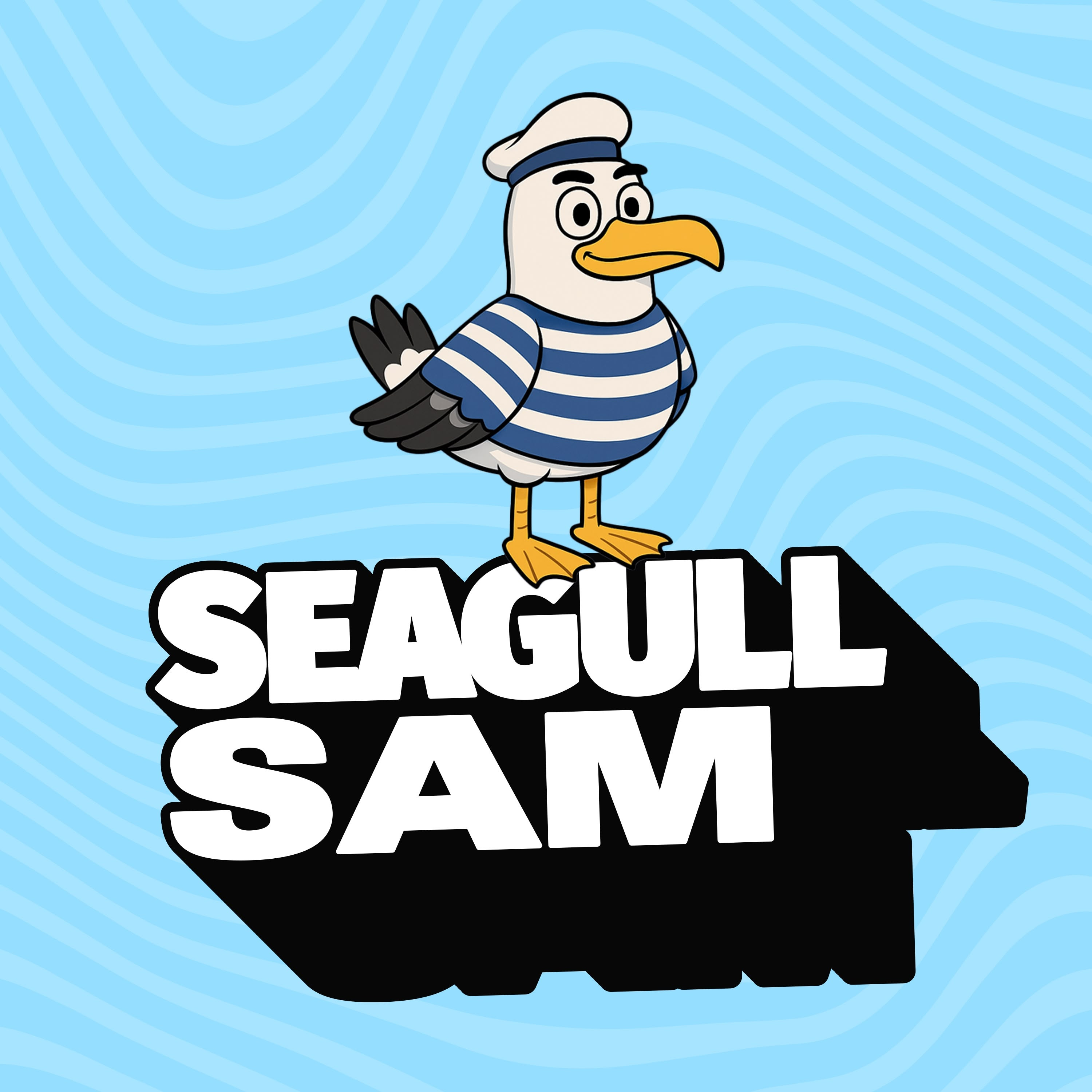 Land ahoy! (Seagull Sam)
