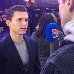 Tom Holland Chatted to Conor at the Red Carpet Premiere of 'Onward'!
