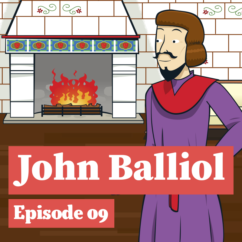 John Balliol and his staff
