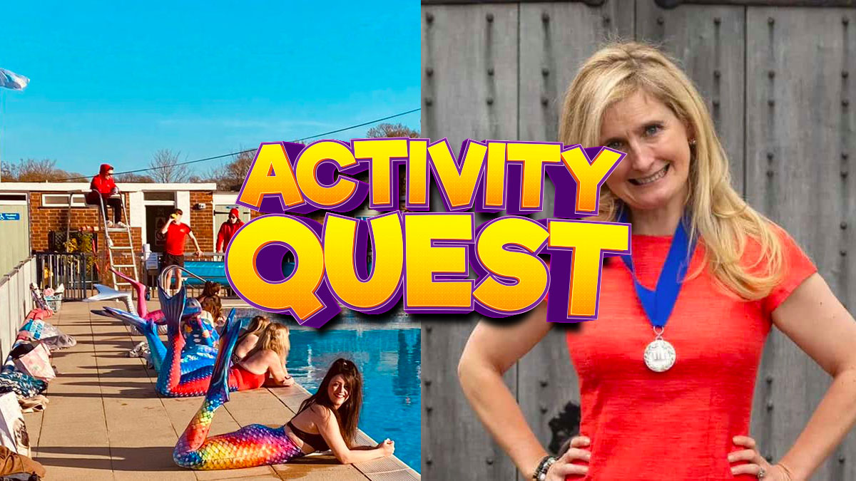 Mermaid school, Cressida Cowell, and Zog at Warwick Castle