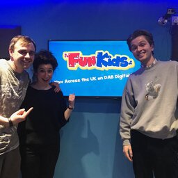 'The Comedy About A Bank Robbery': Chris & Jenna At Fun Kids!