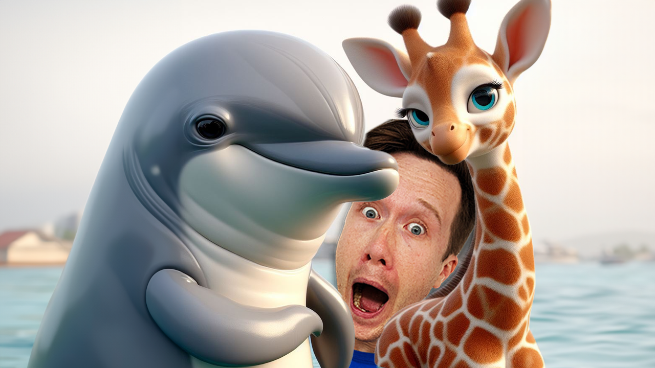 When the Giraffe Met The Dolphin