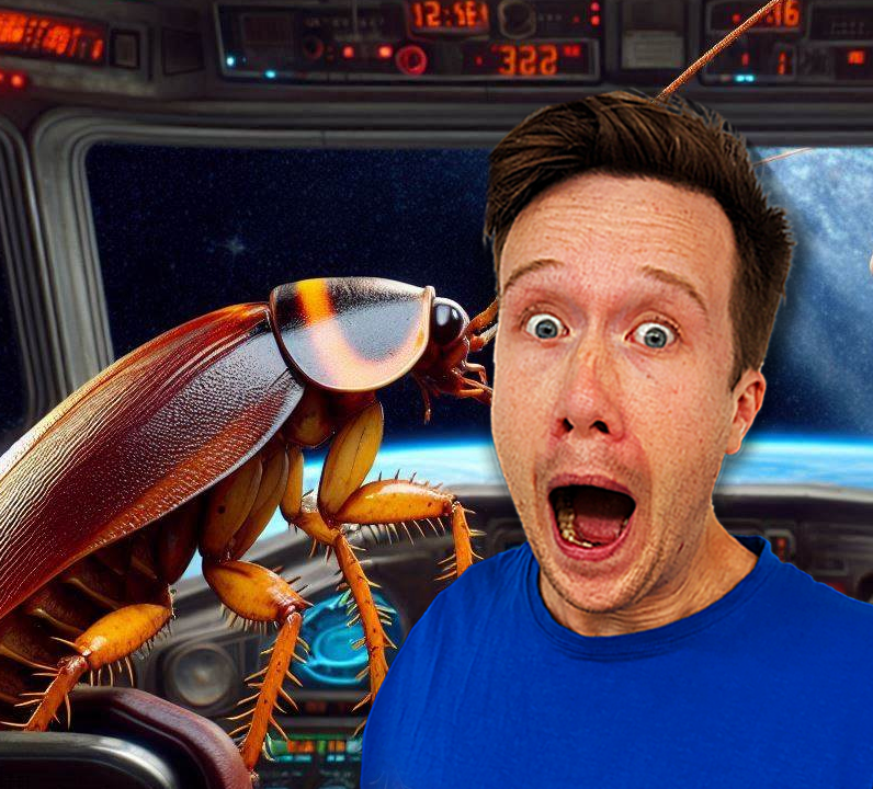 Colin the Space Cockroach