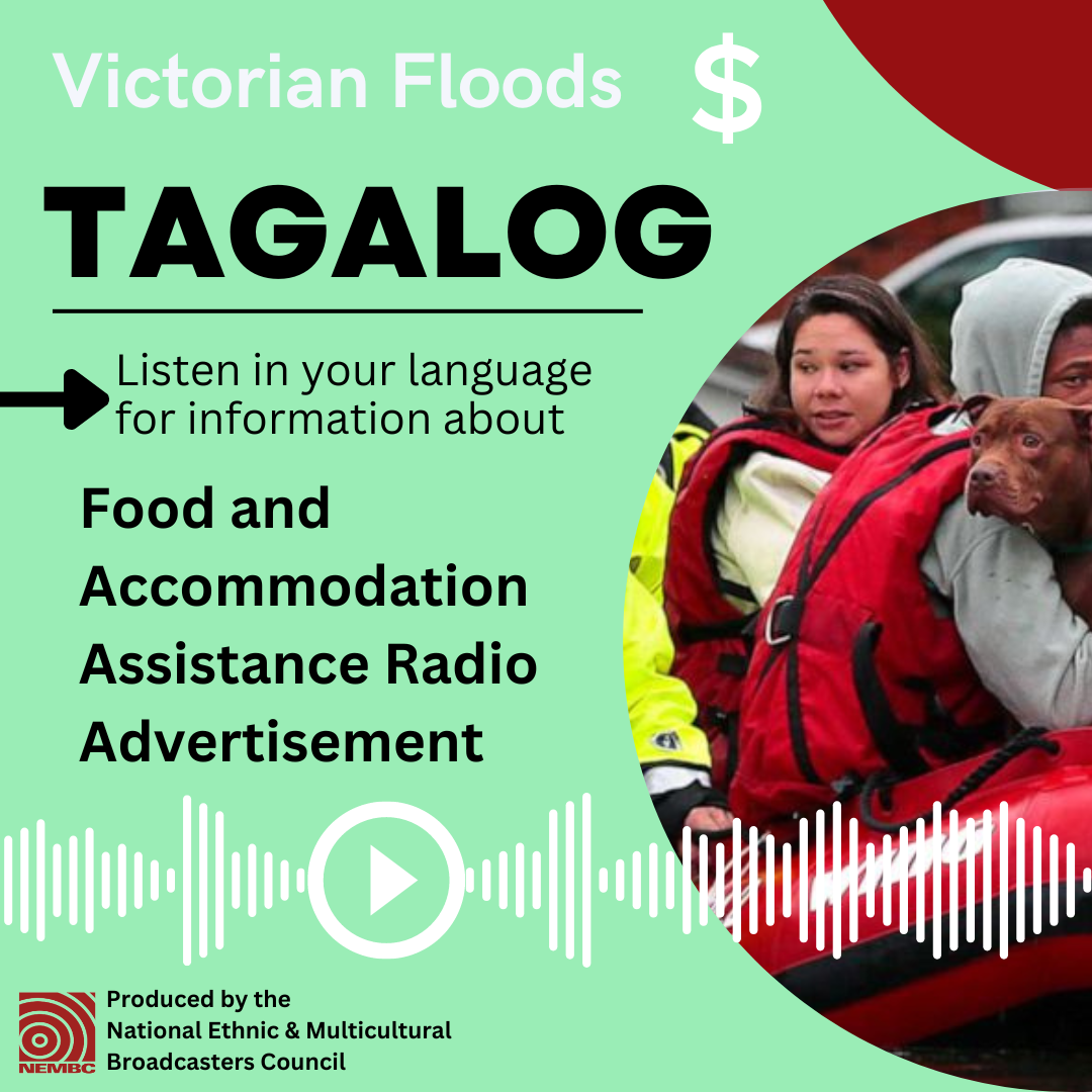 Tagalog Food Accommodation Assistance Radio Ad