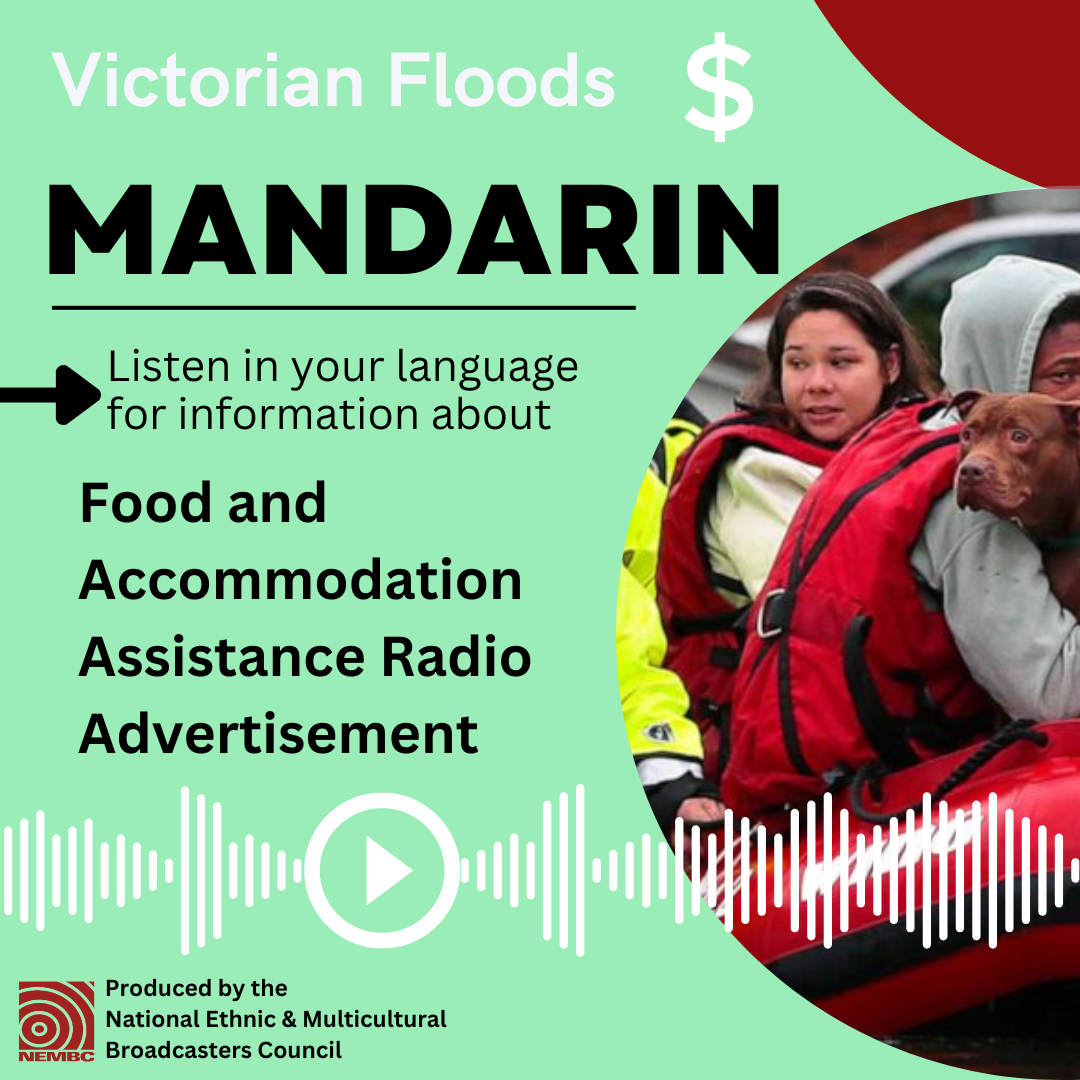 Mandarin Food Accommodation Assistance Radio Ad