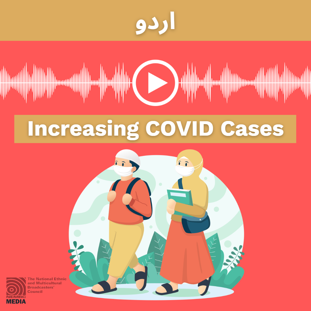 Urdu Increasing COVID Cases