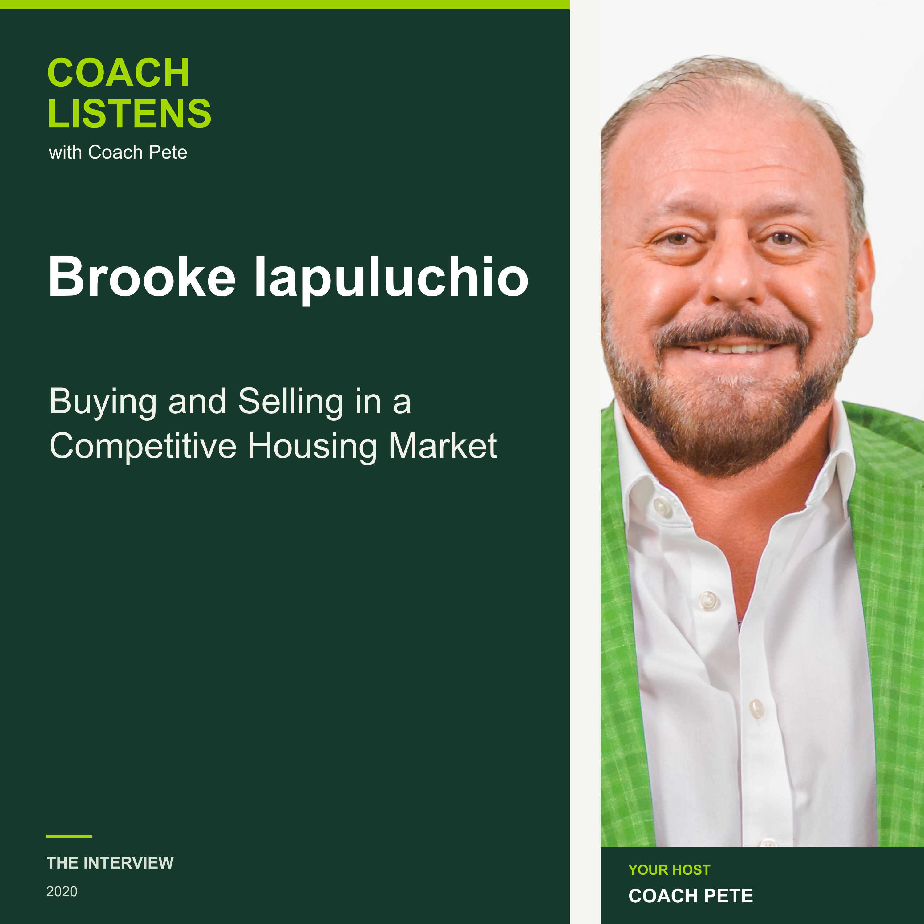 Brooke Iapuluchio: Buying and Selling in a Competitive Housing Market episode artwork
