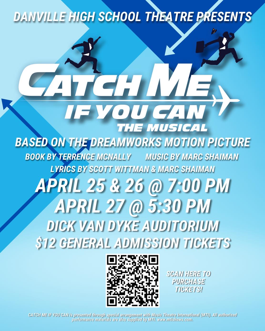The Community Connection April 25th - DHS Theatre 'Catch Me If You Can, The Musical'