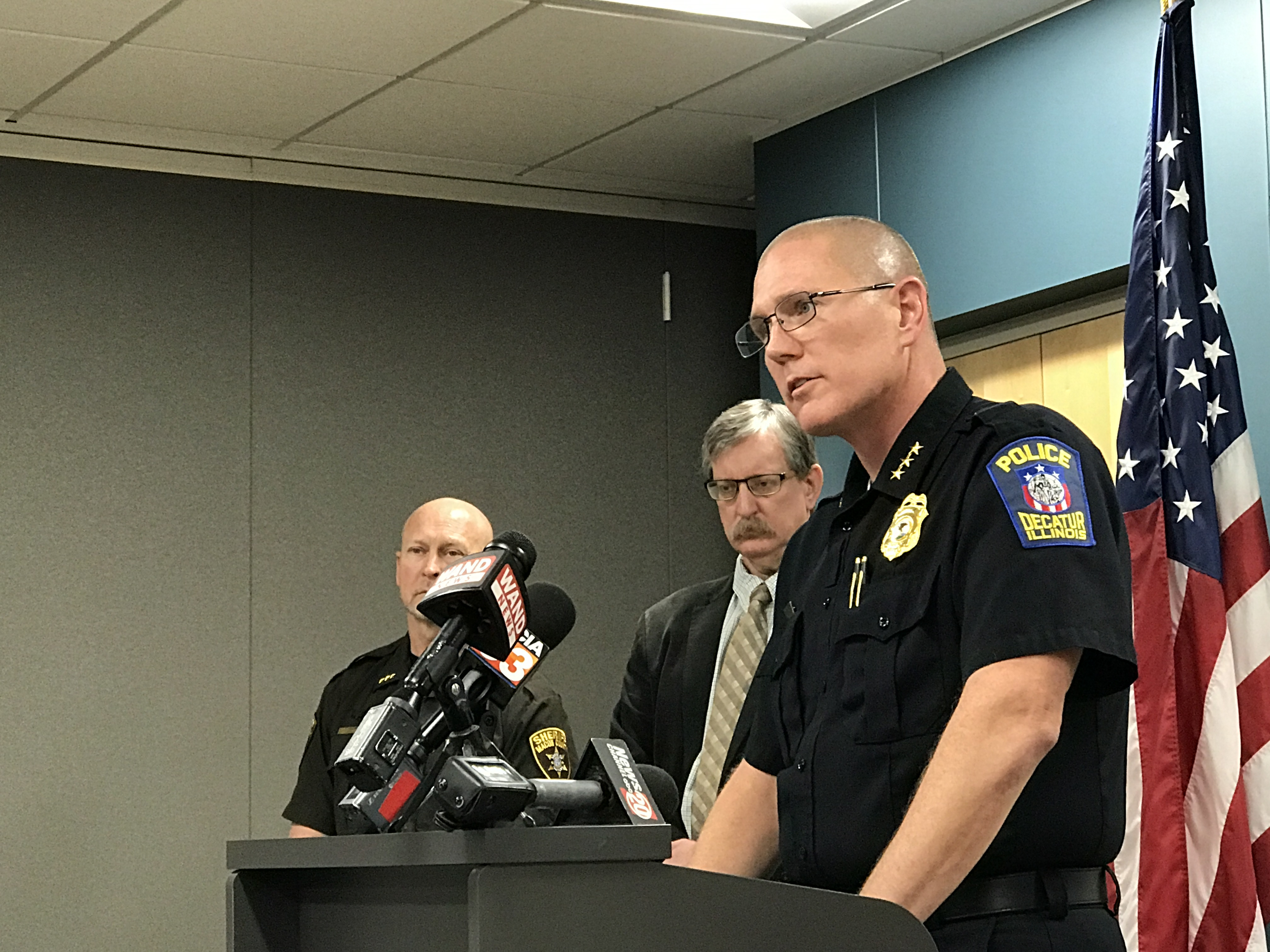 Decatur Police Press Conference - October 12, 2022