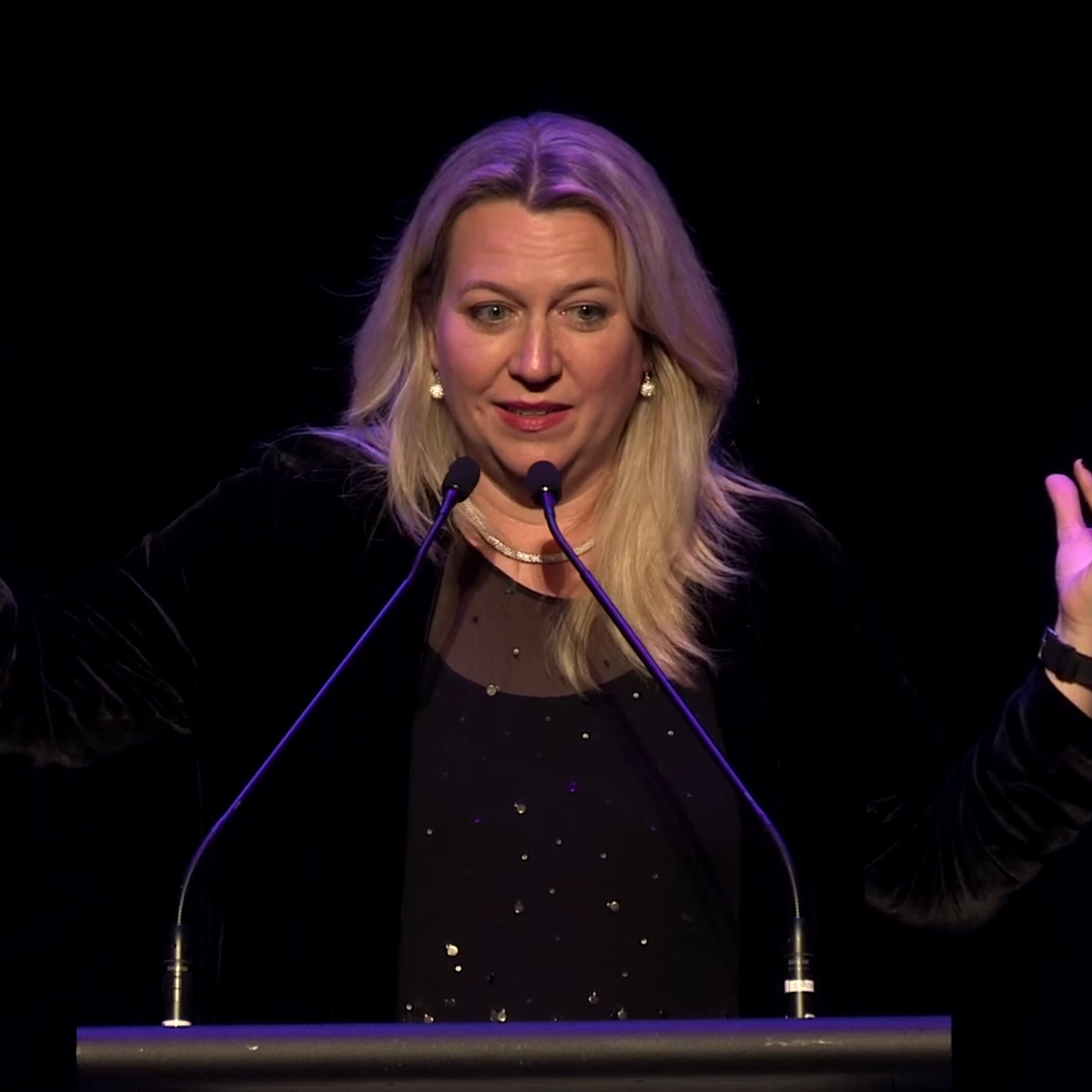 One last question: Cheryl Strayed, on jumping off mountains