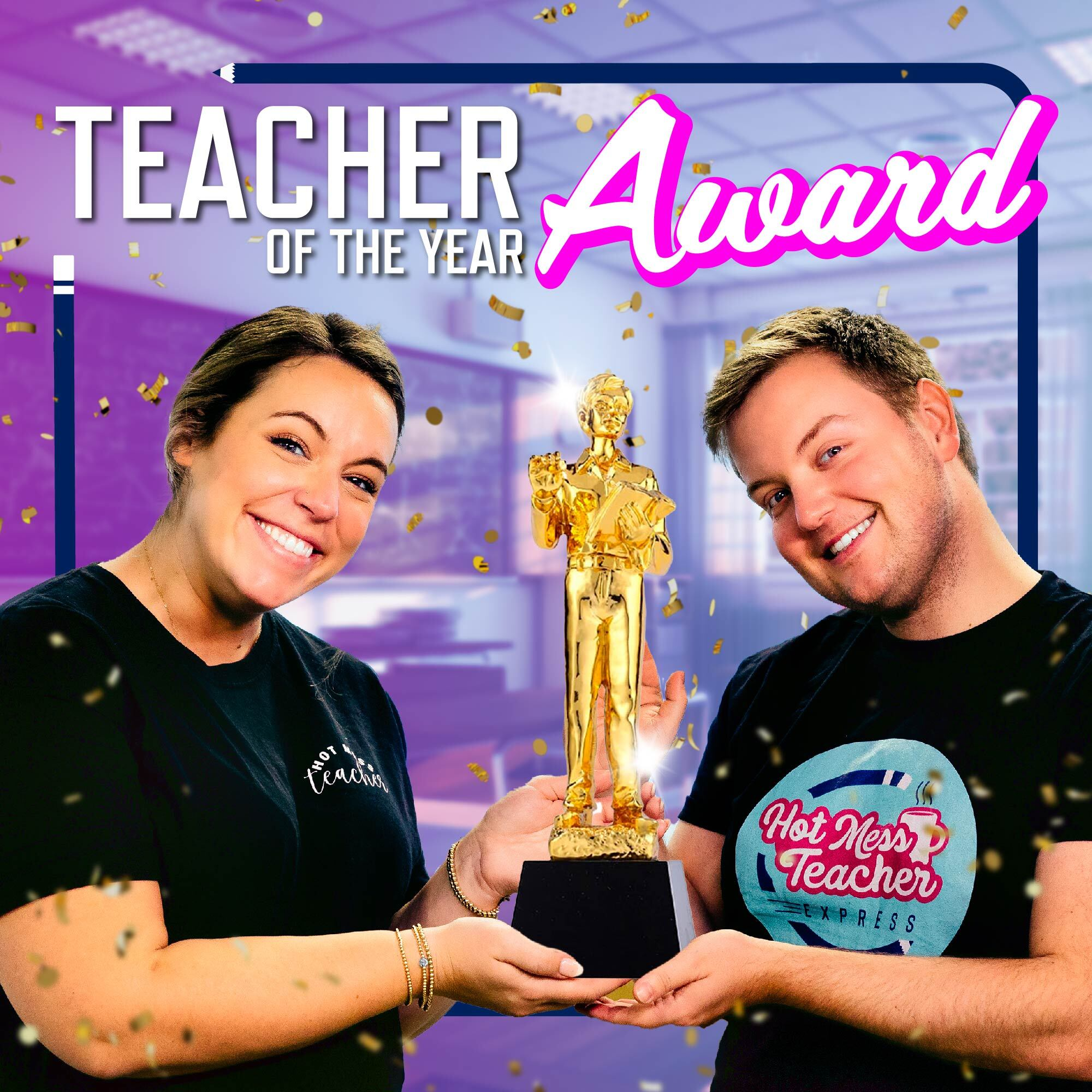 Winning the Teacher of the Year Award