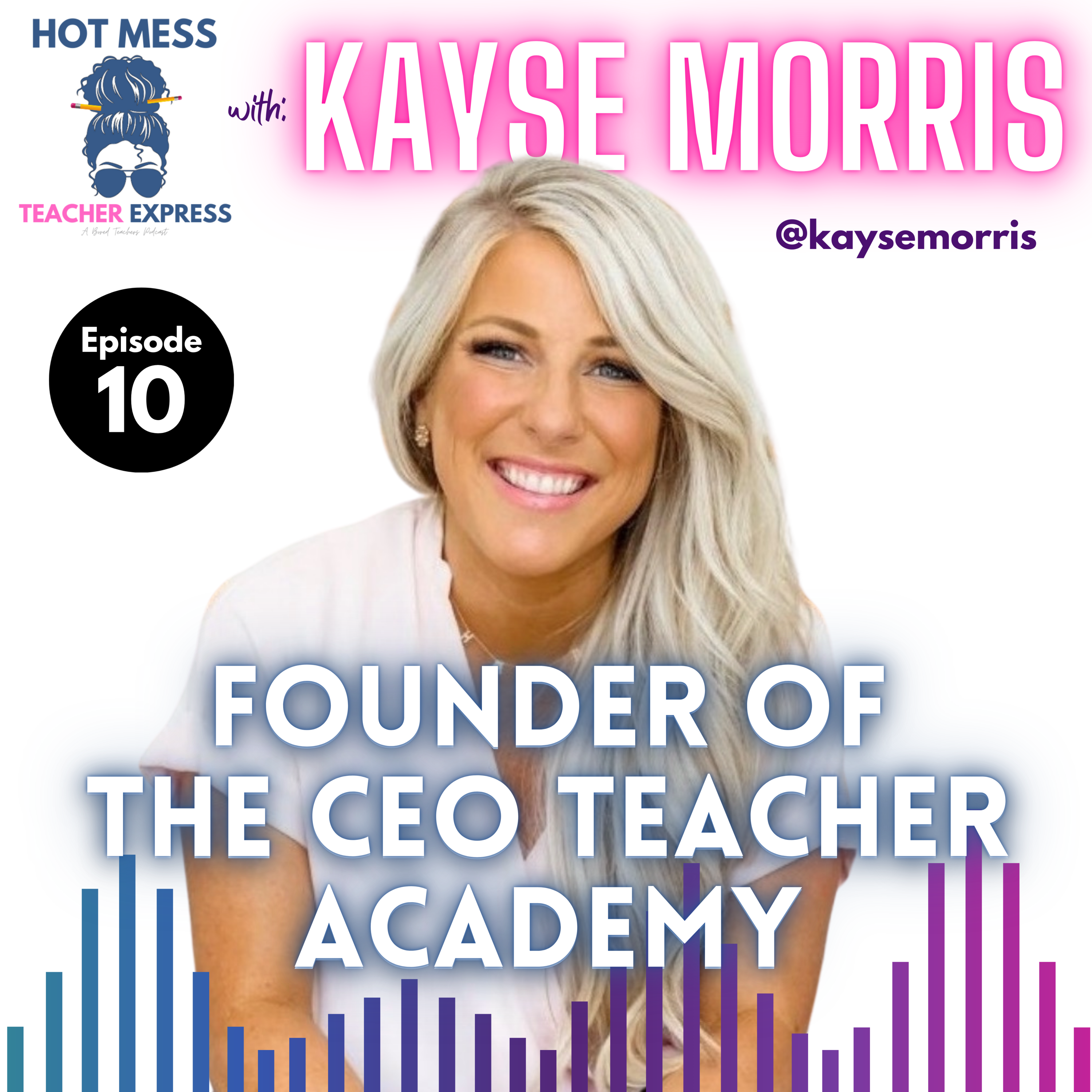 Episode #10 - This Teacher Turned a Side-Hustle into a Multi-Million Dollar Company - w/ Special Guest: Kayse Morris, The CEO Teacher
