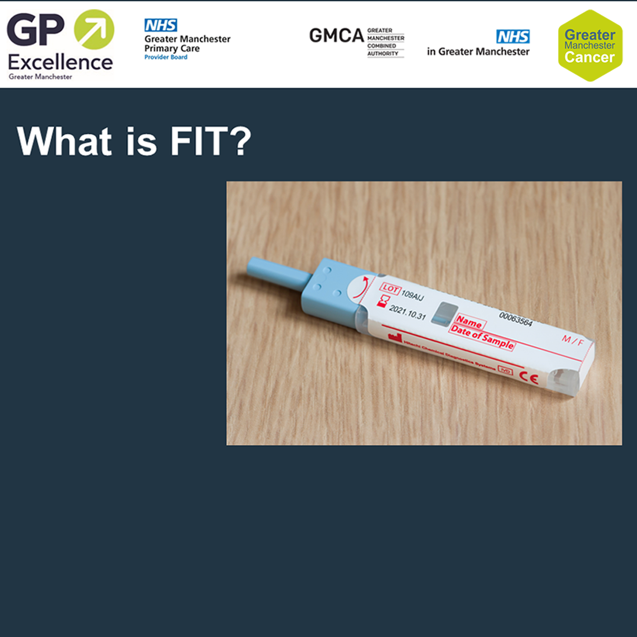 Understanding the Lower GI FIT (Faecal Immunochemical Test)