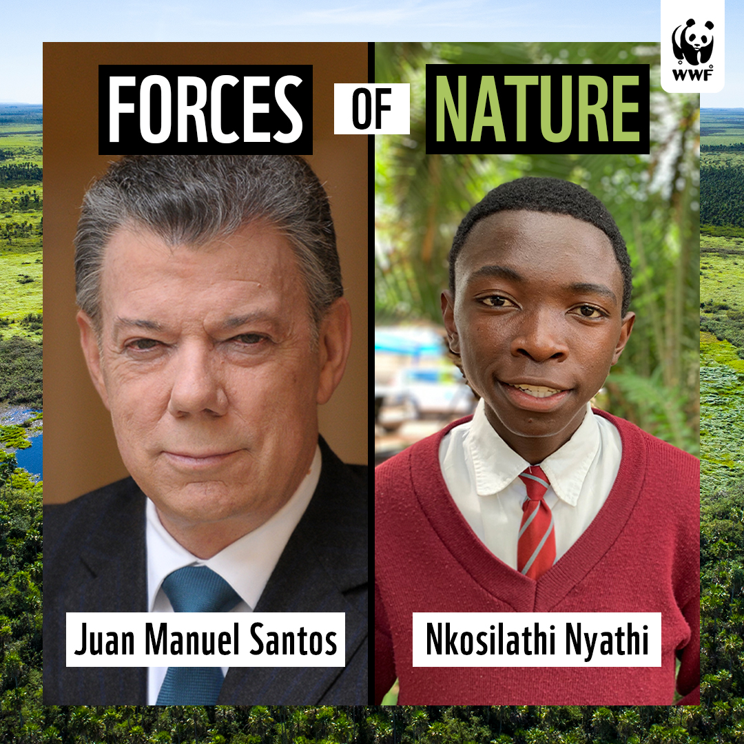 Green goals +  regrets, with Juan Manuel Santos and Nkosi Nyathi