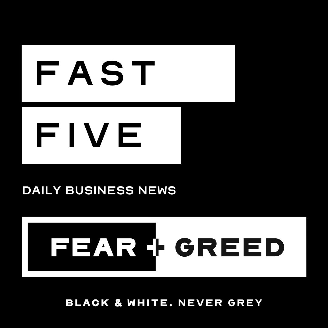 Fast Five | 3 May 2024