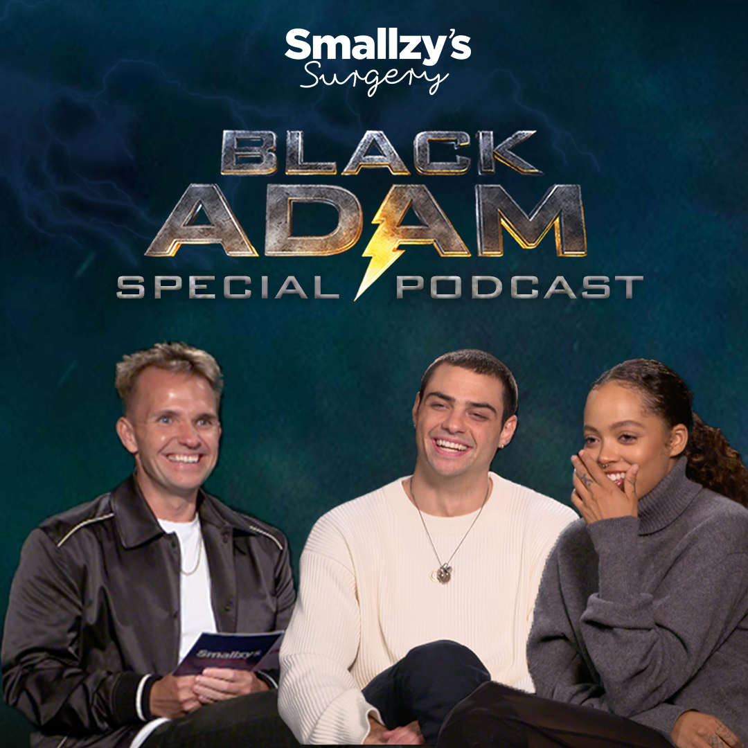 Black Adam Stars Noah Centineo & Quintessa Swindell  React To Seeing Themselves in CGI! episode artwork