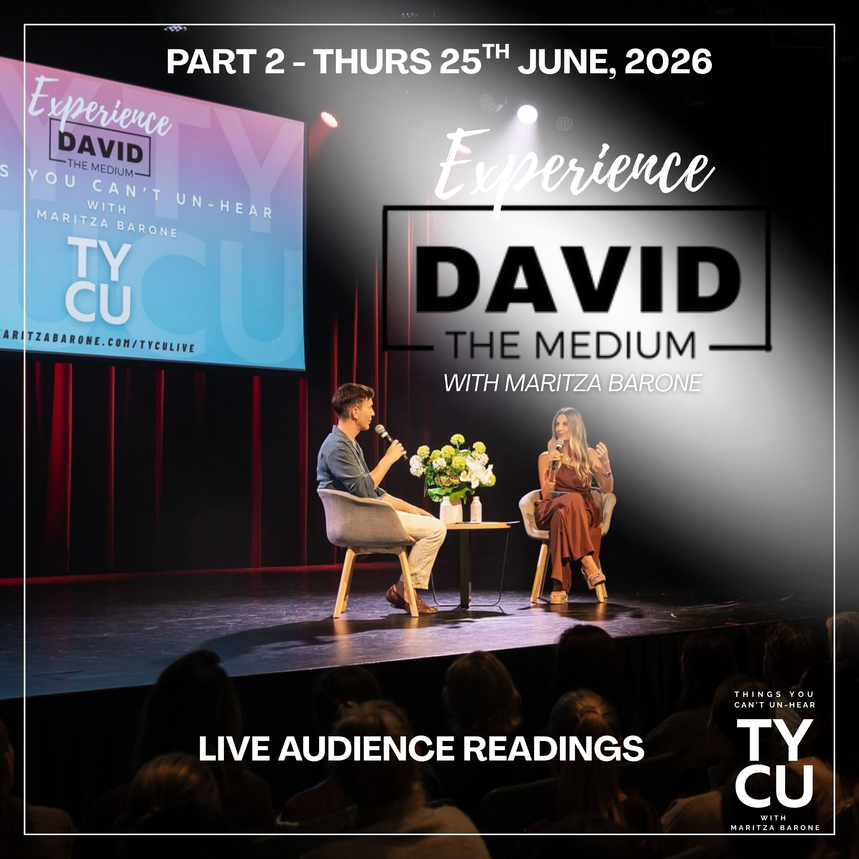 Live Show with David The Medium in Noosa - Live Audience Readings - Part 2 - June 25th Event episode artwork