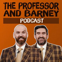 NEW SHOW | The Professor and Barney Podcast | Episode 1: Debuts | Available Now