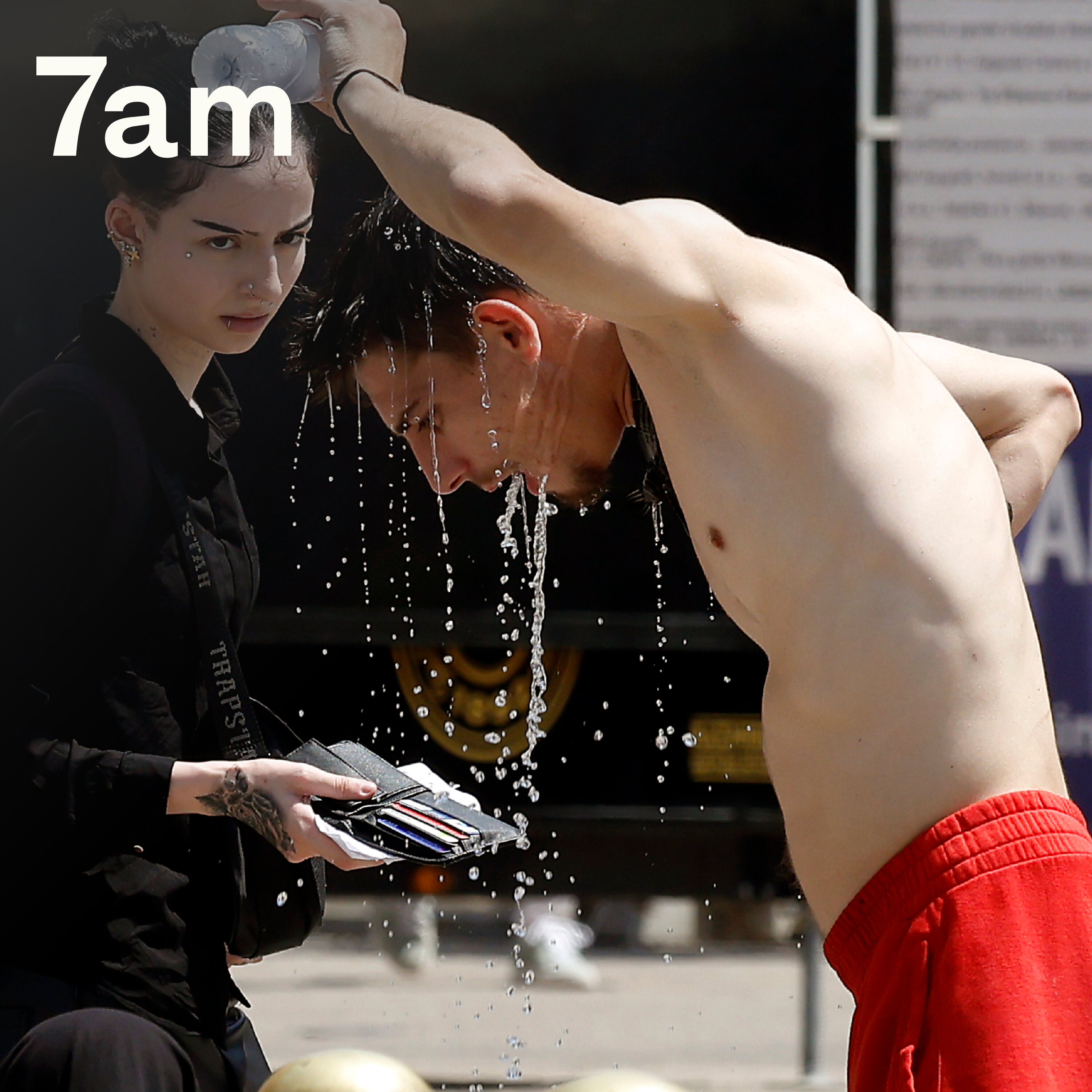 Sarah Wilson from the eye of Europe’s road-melting heatwave