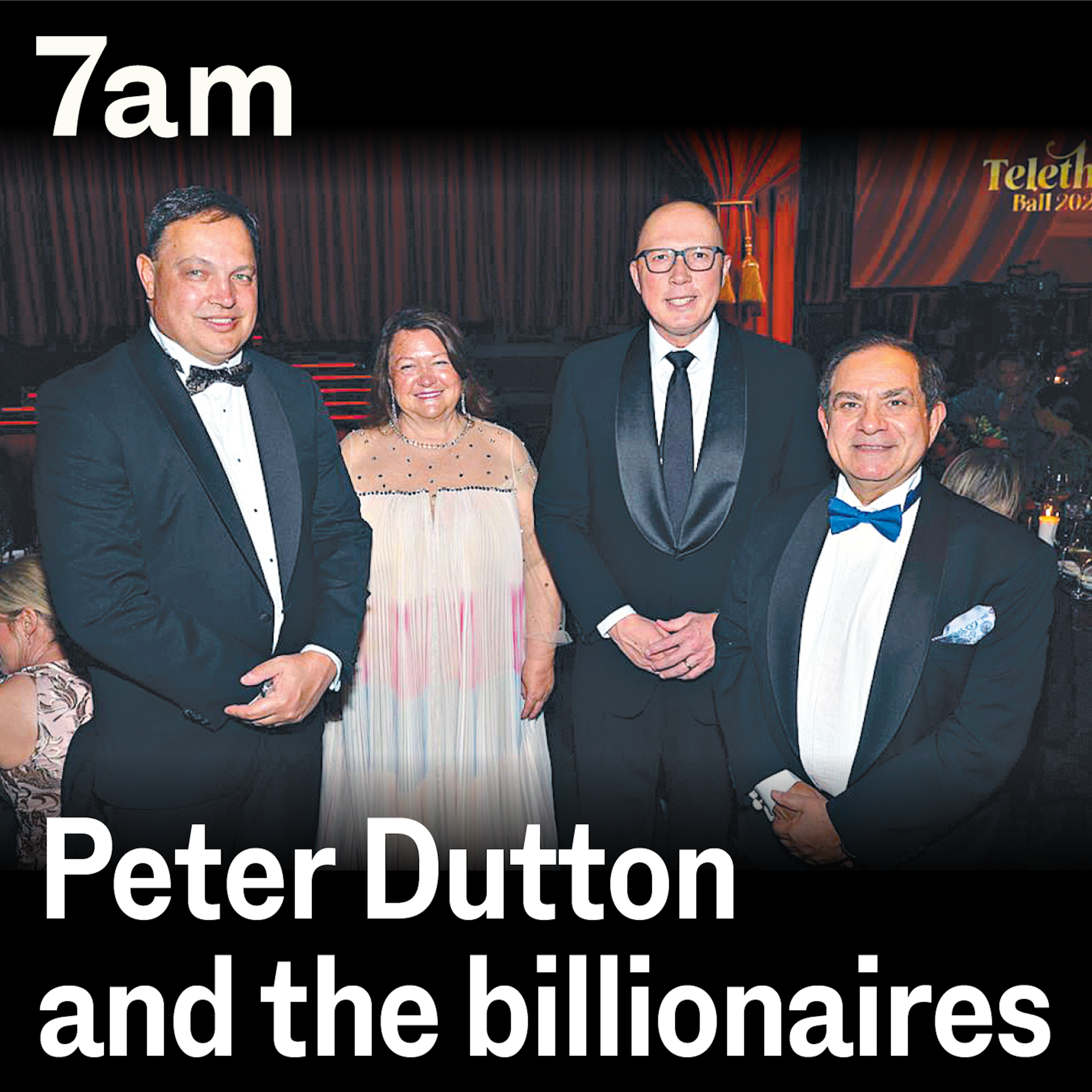 Peter Dutton and the billionaires