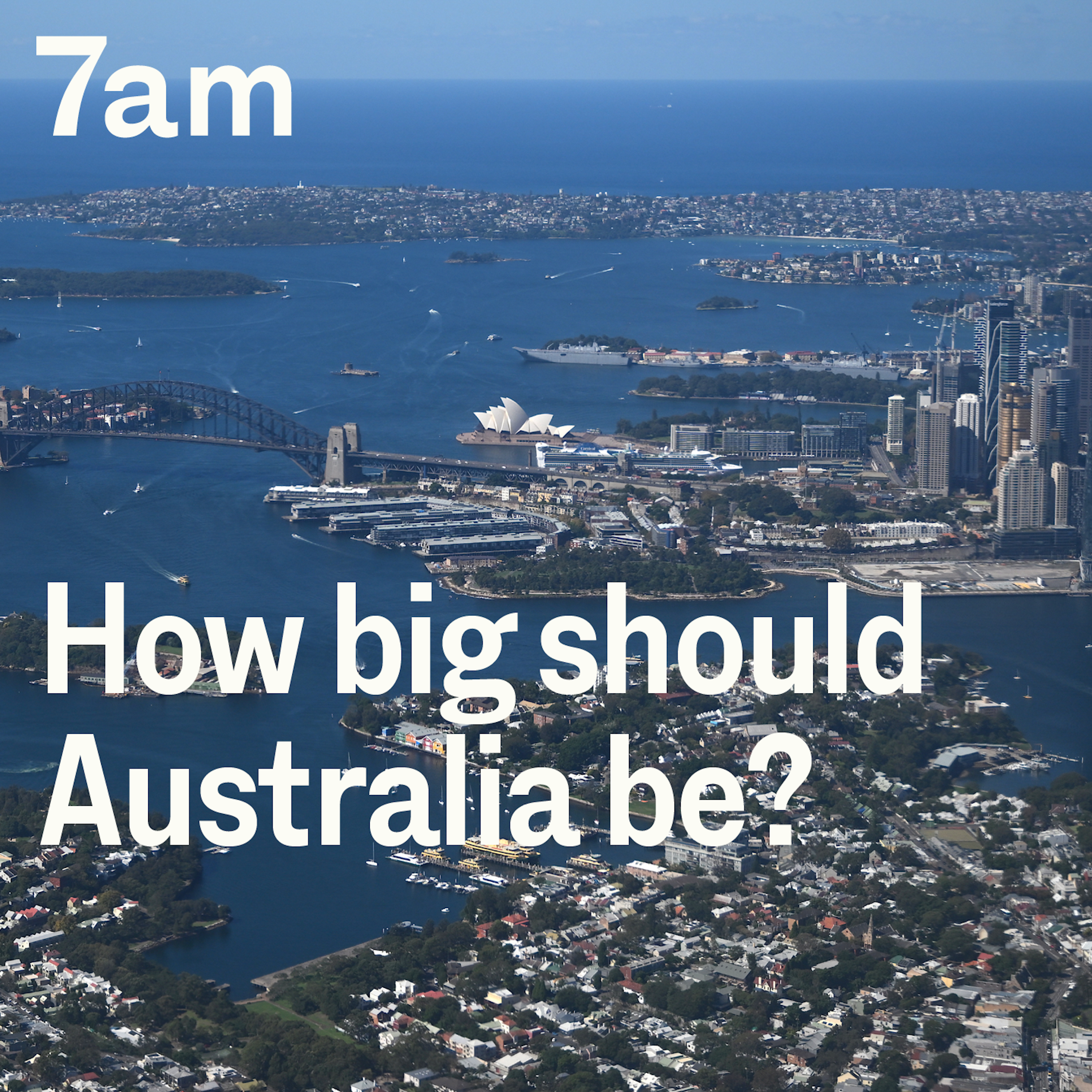 How big should Australia be?