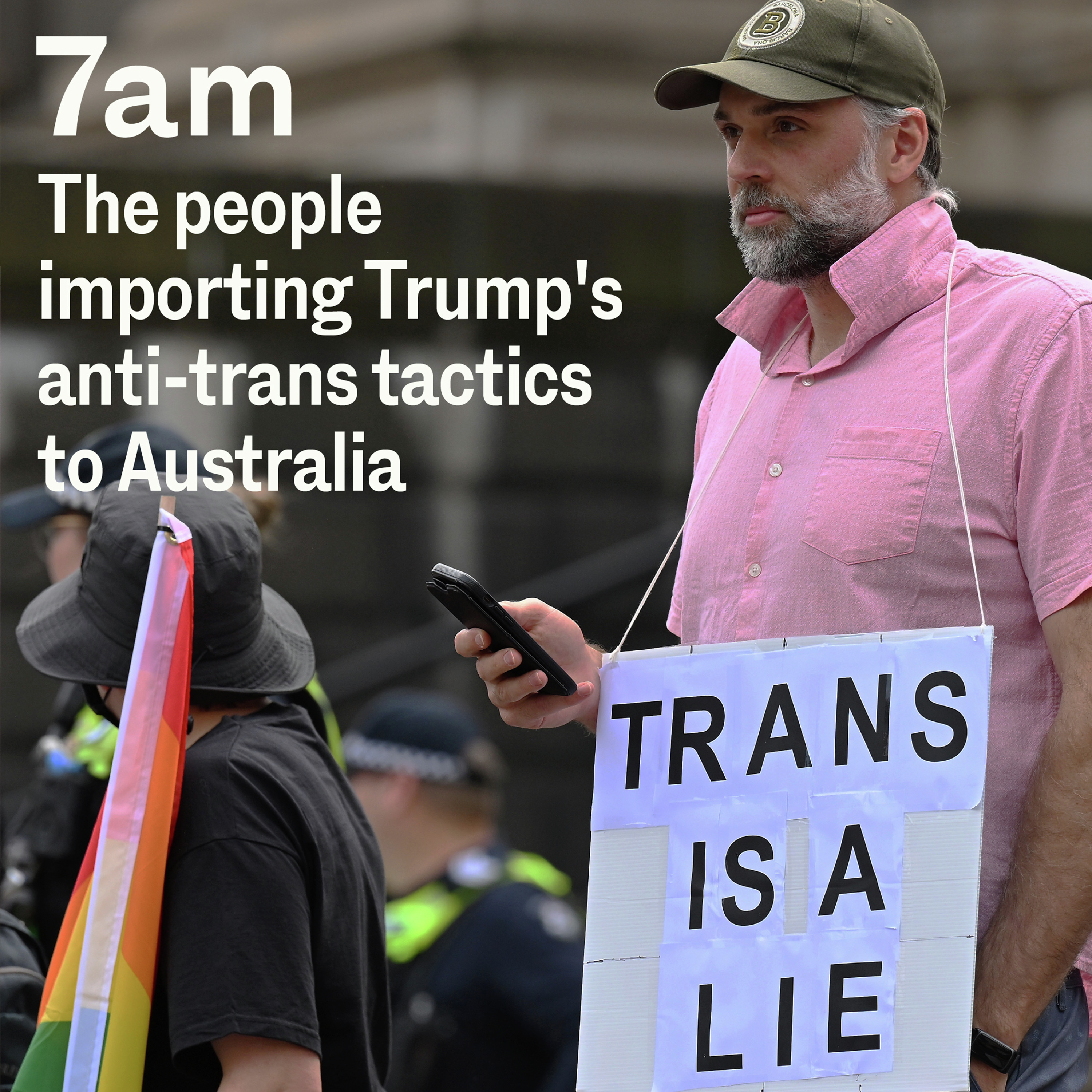 The people importing Trump's anti-trans tactics to Australia