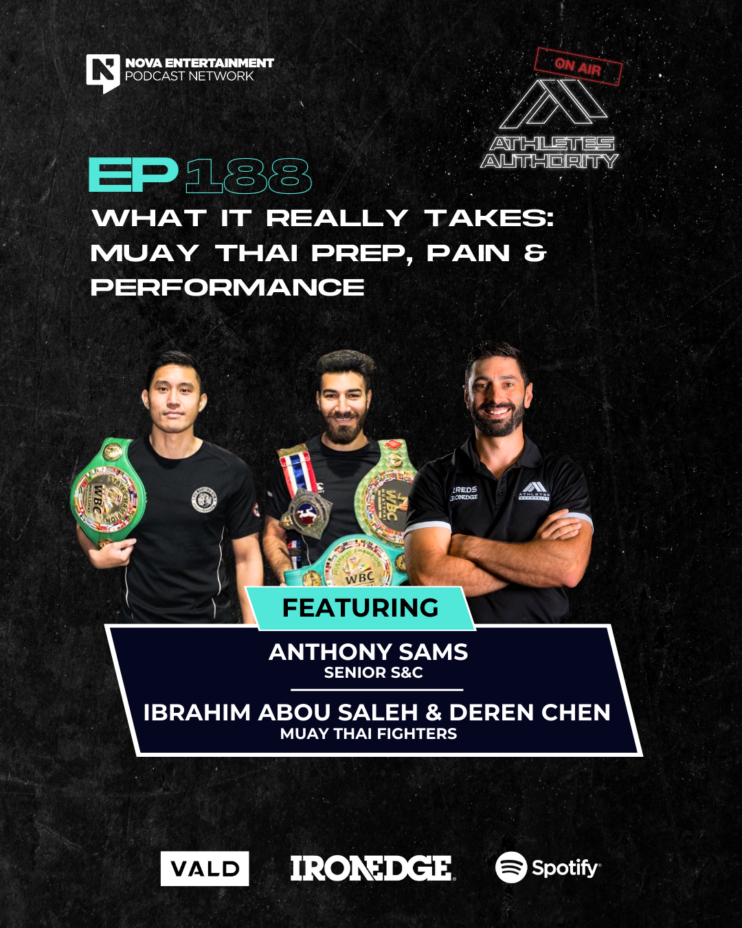 Athletes Authority ON AIR | Ep. 188 "What It Really Takes: Muay Thai Prep, Pain & Performance"