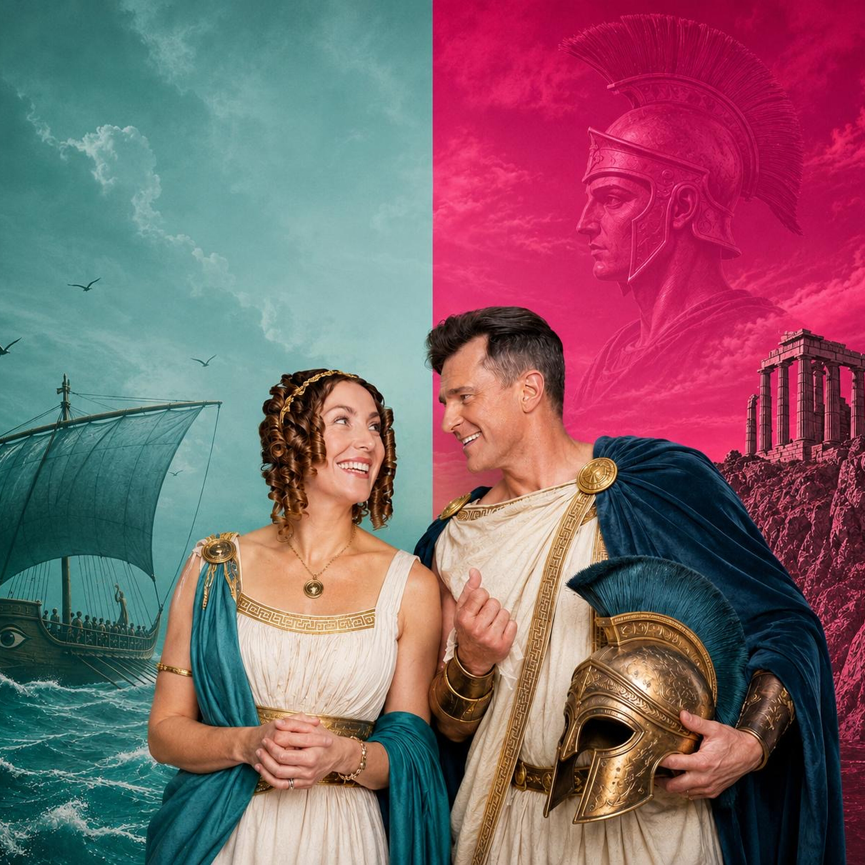 Into The Homerverse - The Odyssey (2026) and TROY (2004) episode artwork