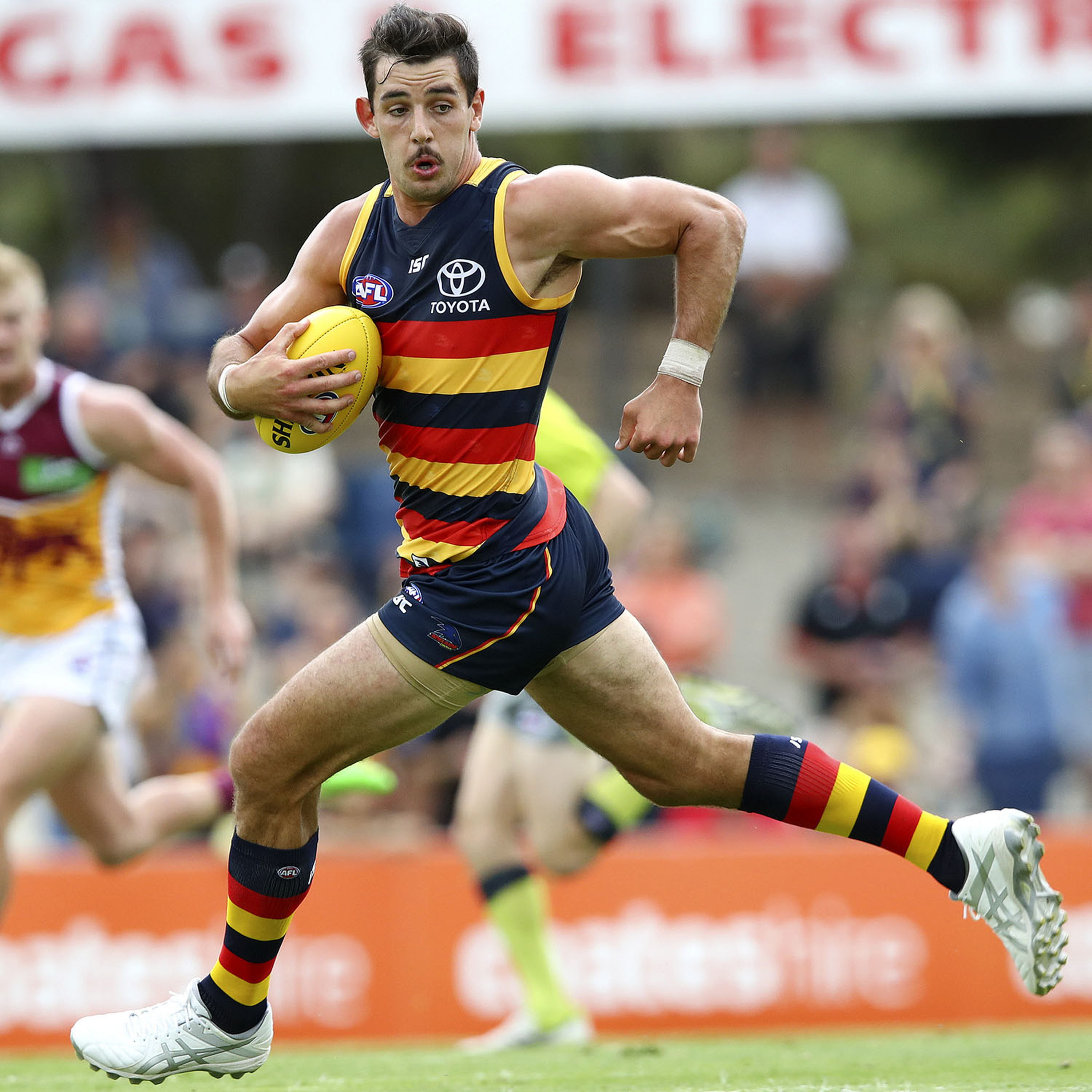 Don Pyke talks before Adelaide's clash with Hawthorn