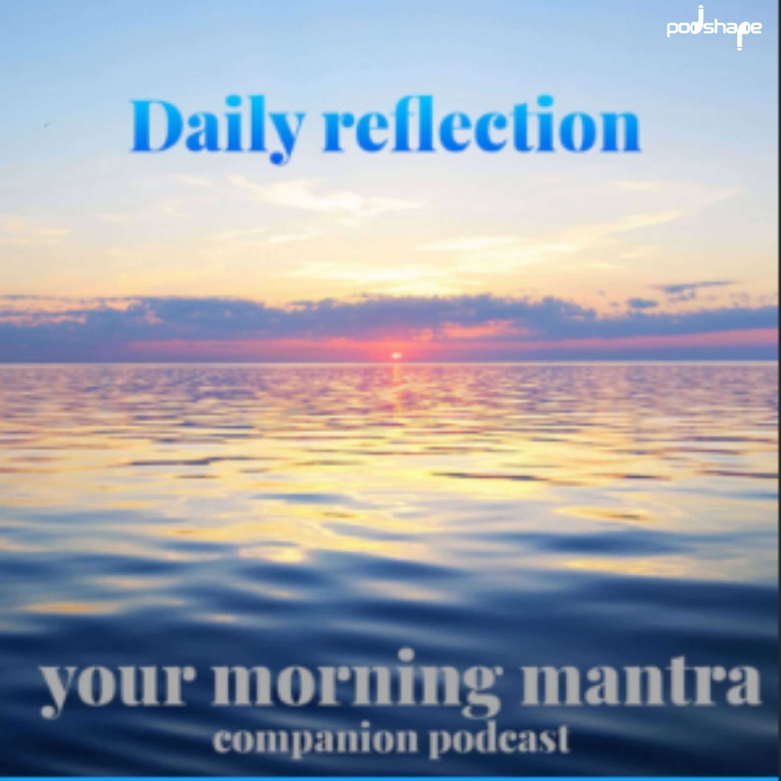 Reflection - I unplug to re-charge