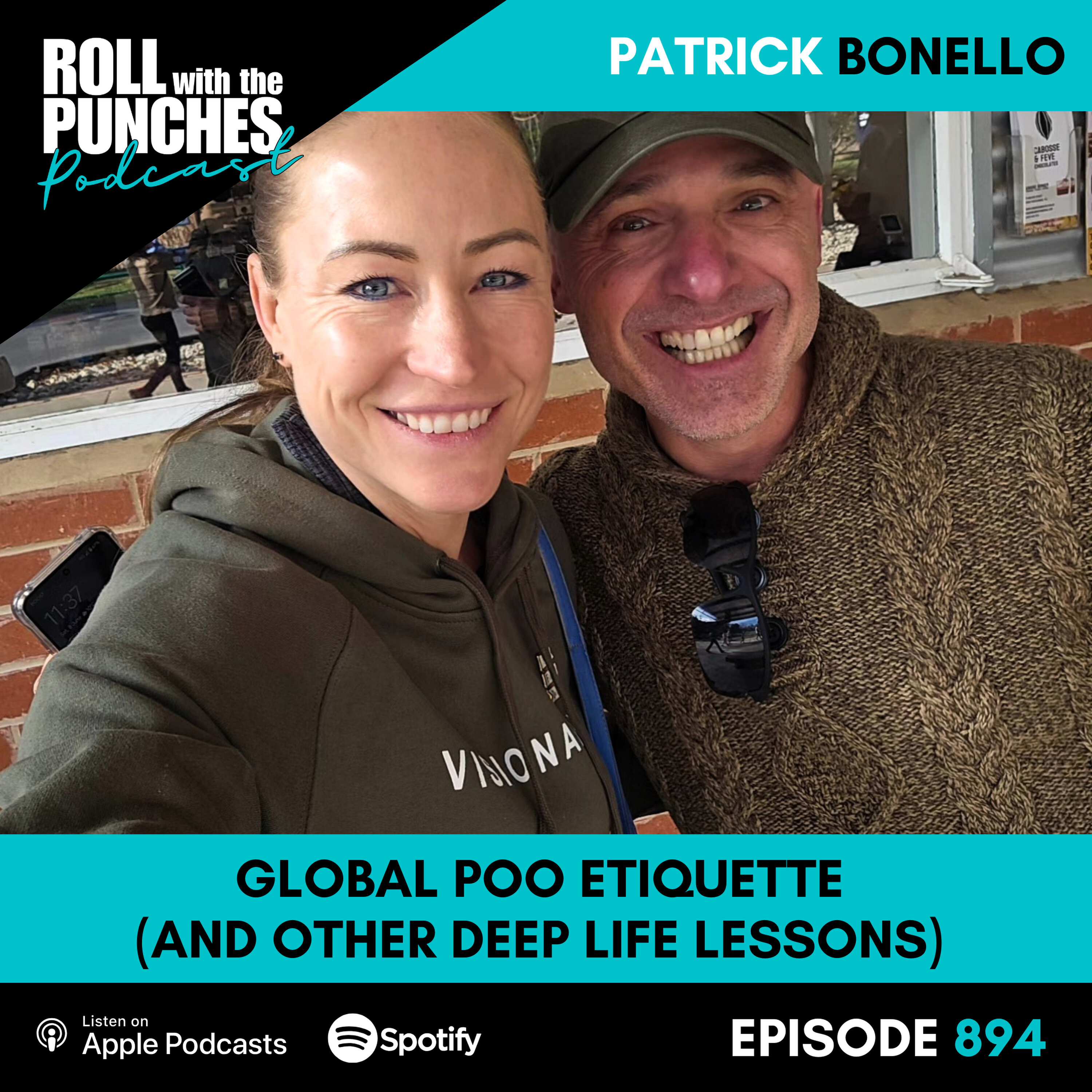 Global Poo Etiquette (And Other Deep Life Lessons) | Patrick Bonello - 894 Episode cover