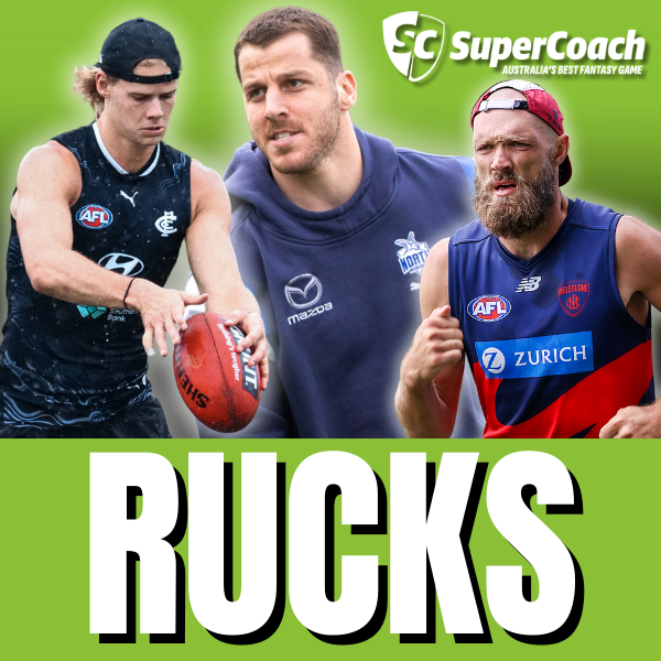 RUCKS: Premiums, mid-pricers, cheapies, and rookies! | SuperCoach AFL: The Official Podcast